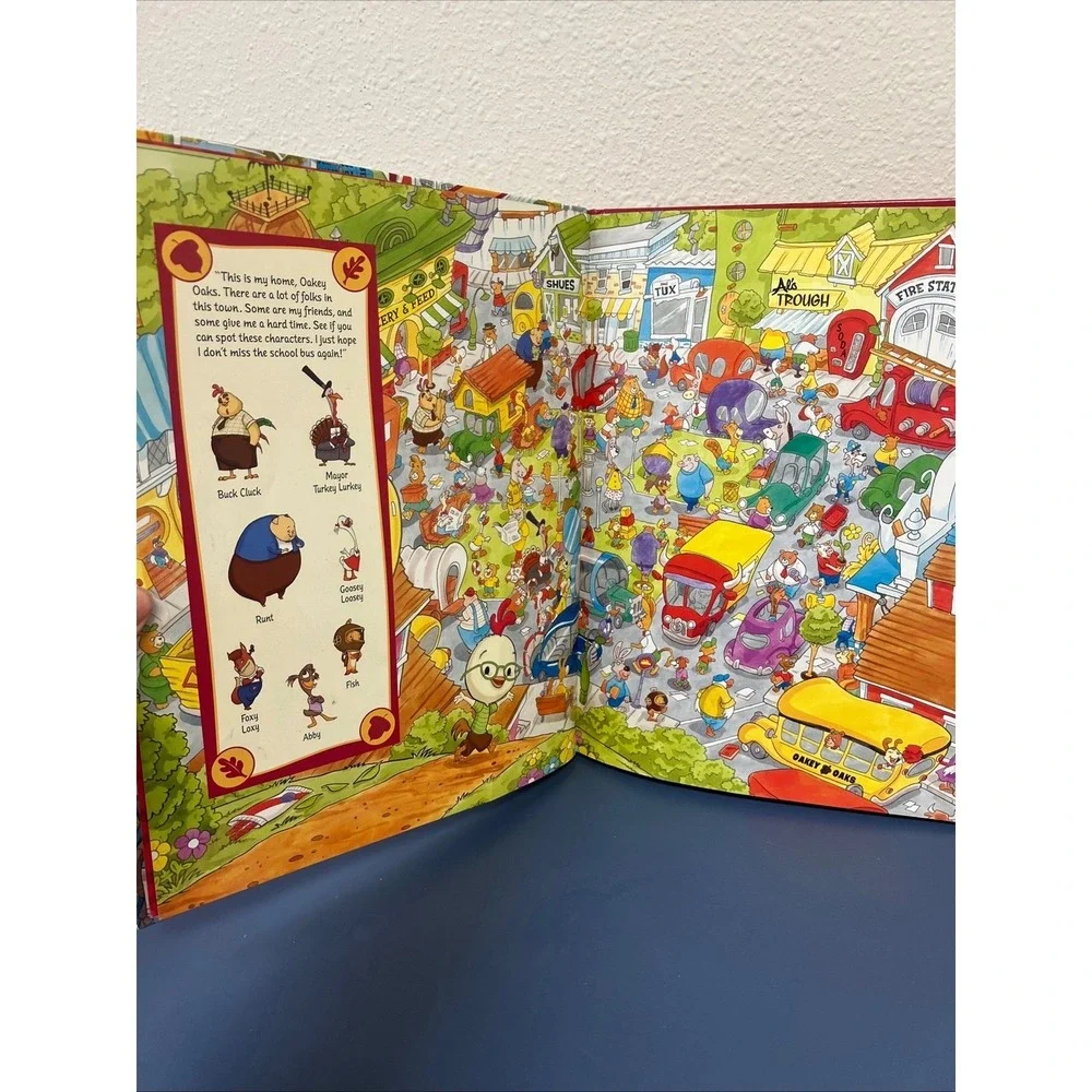 Disney Look and Find Chicken Little & Bolt - hardcover Disny|Art Mawhinney